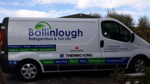 Vehicle Graphics Mayo for Ballinlough Refrigeration