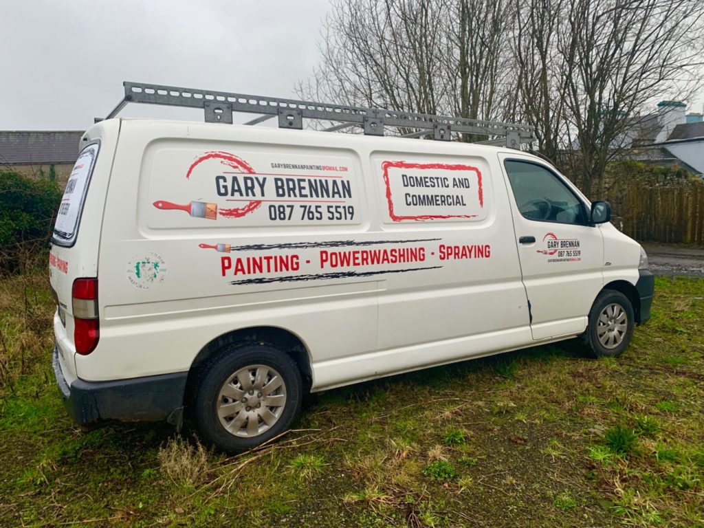 Vehicle signwriting kiltimagh