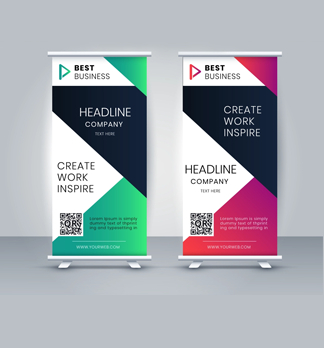 Pull Up Banners + Read More