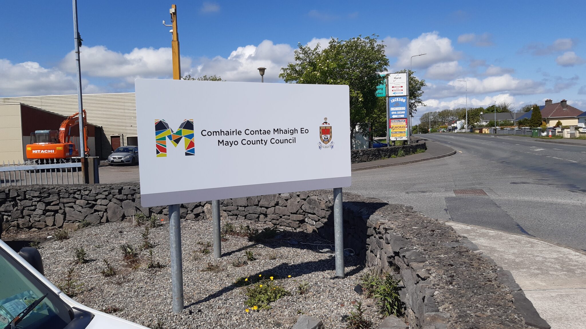 Mayo County Council Outdoor Dibond signs